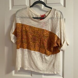 Democracy Contrast Floral Top